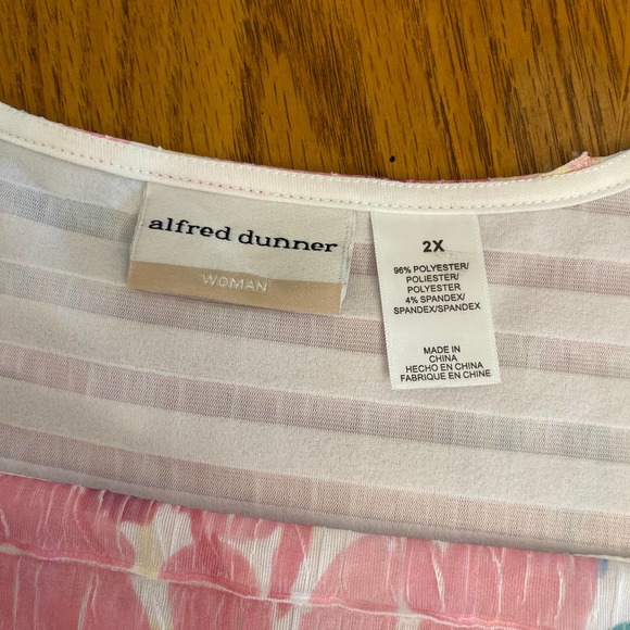 NWT Alfred Dunner Women’s Blouse Sz 2X NWT - Picture 6 of 8